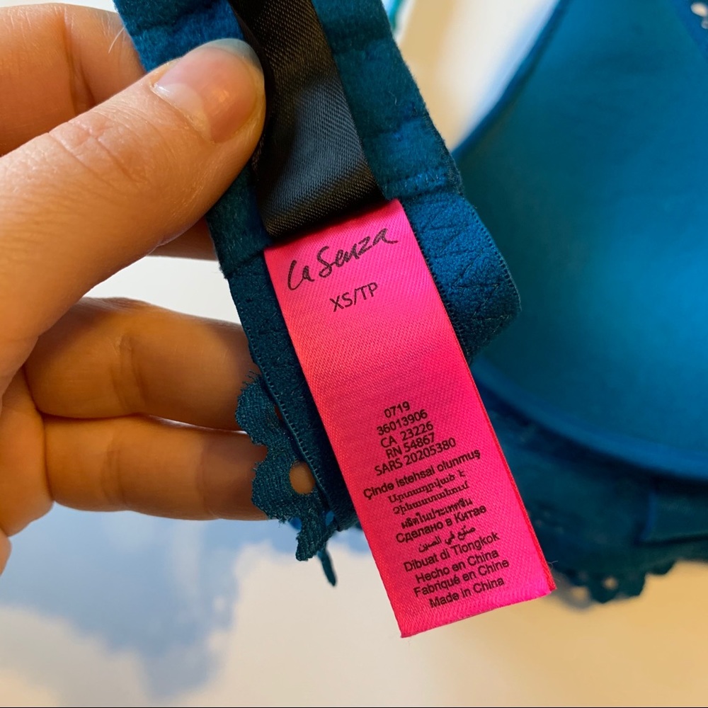 La Senza XS teal lace bra - Picture 10 of 10
